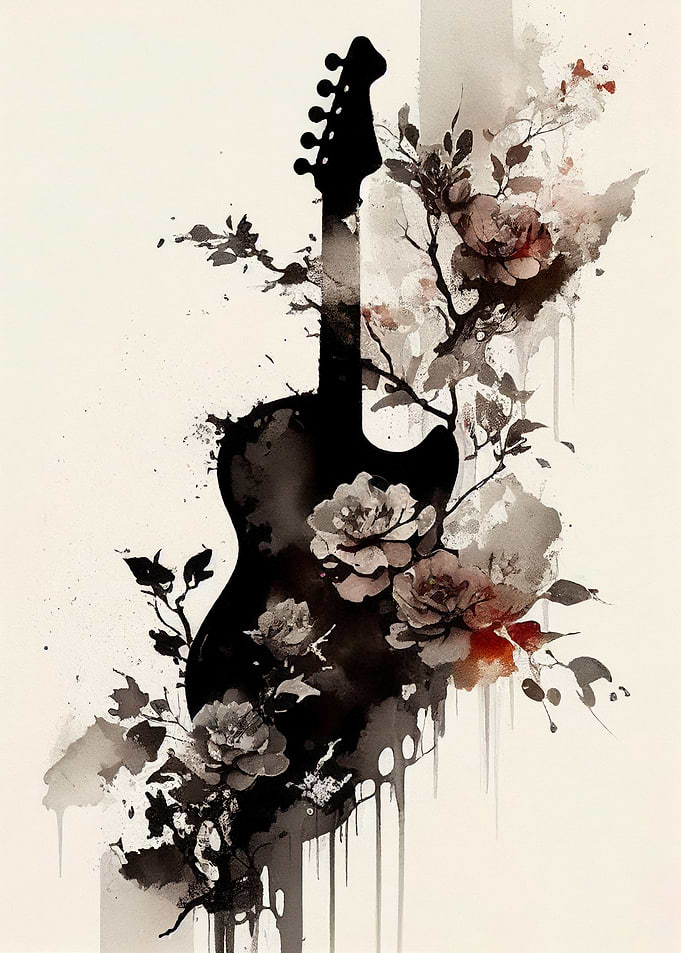 Guitar Roses