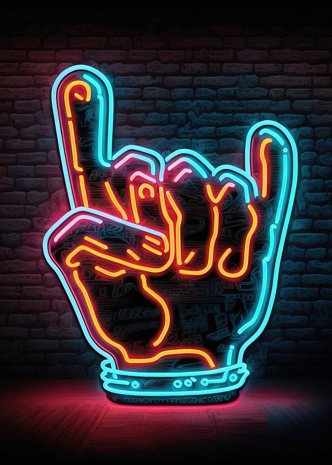 Live Music Neon