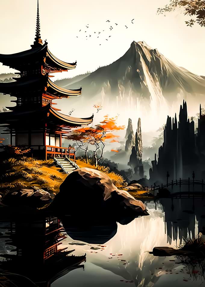 Japanese landscape