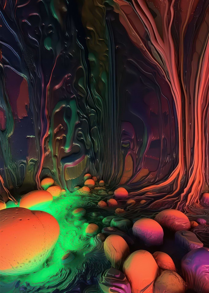 Cool Neon Scene