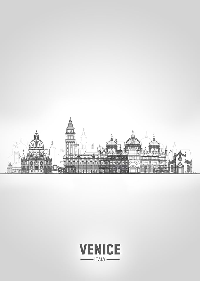 Venice Italy Skyline
