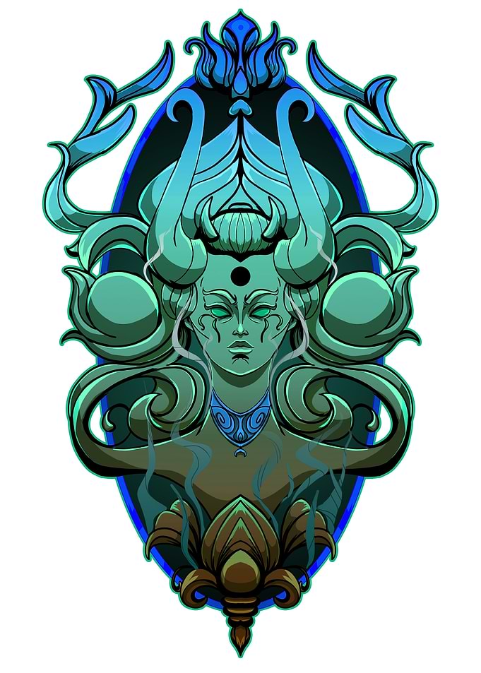 Succubus Demon Vaporwave