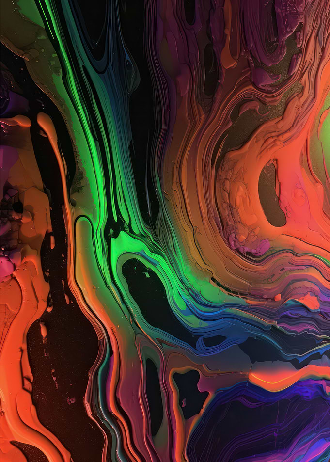 Cool Neon Scene