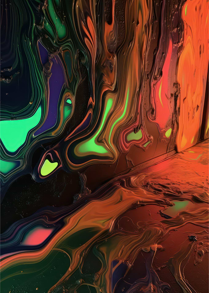 Cool Neon Scene
