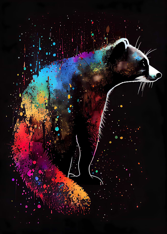 Coati Colorful