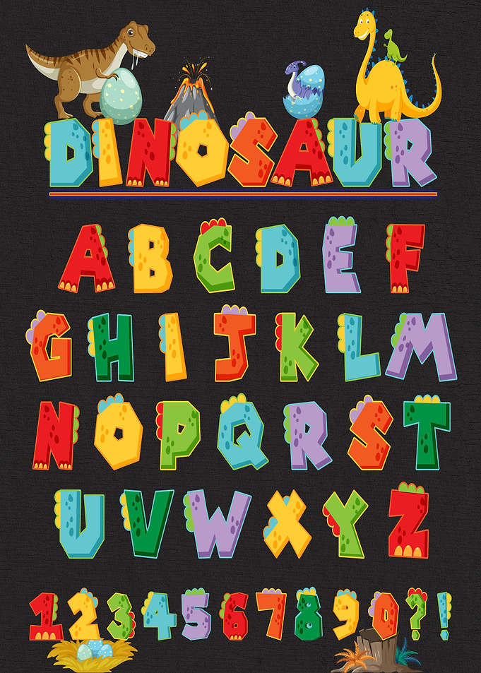 My Dinosaur Alphabet Repti