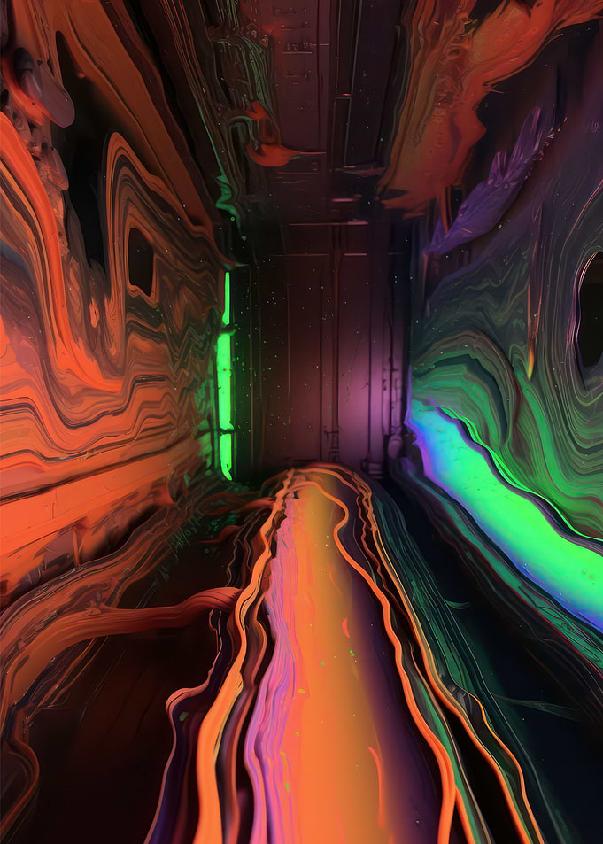 Cool Neon Scene