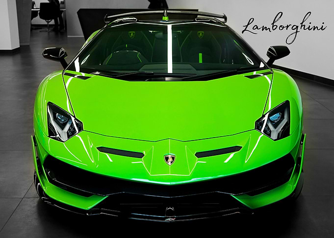 Cool Green Laborghini