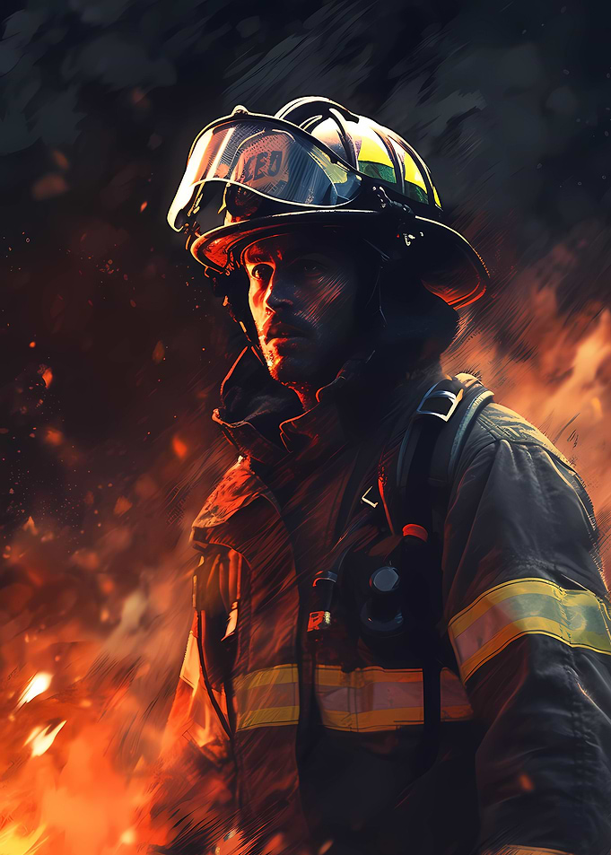 Firefighter Fire