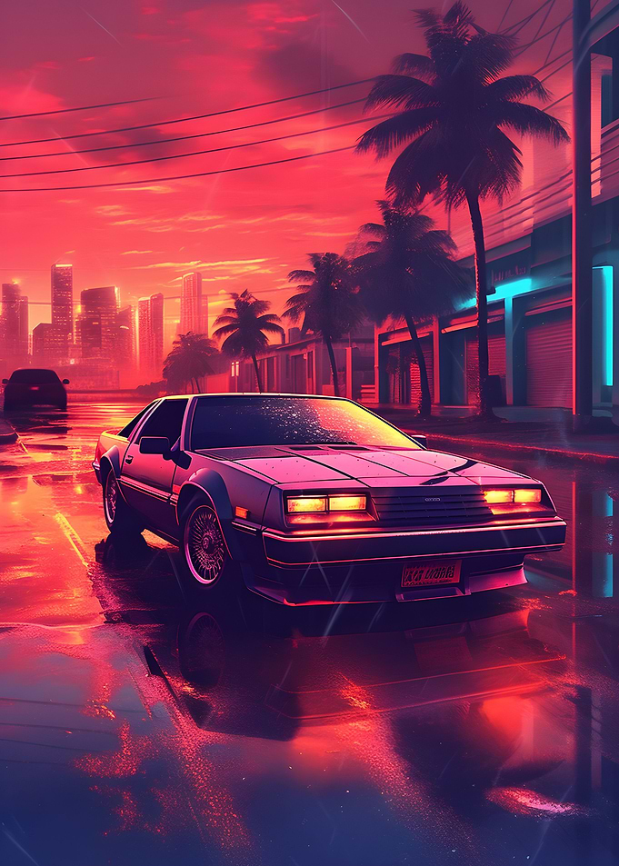 Cyber Sunset Drive