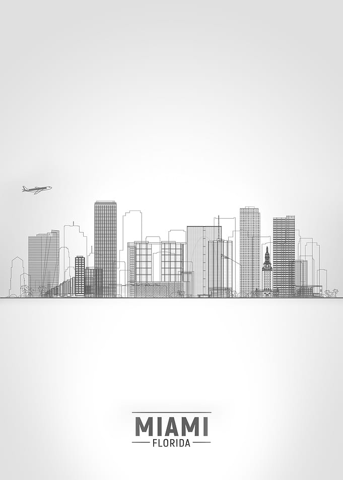 Miami Florida skyline