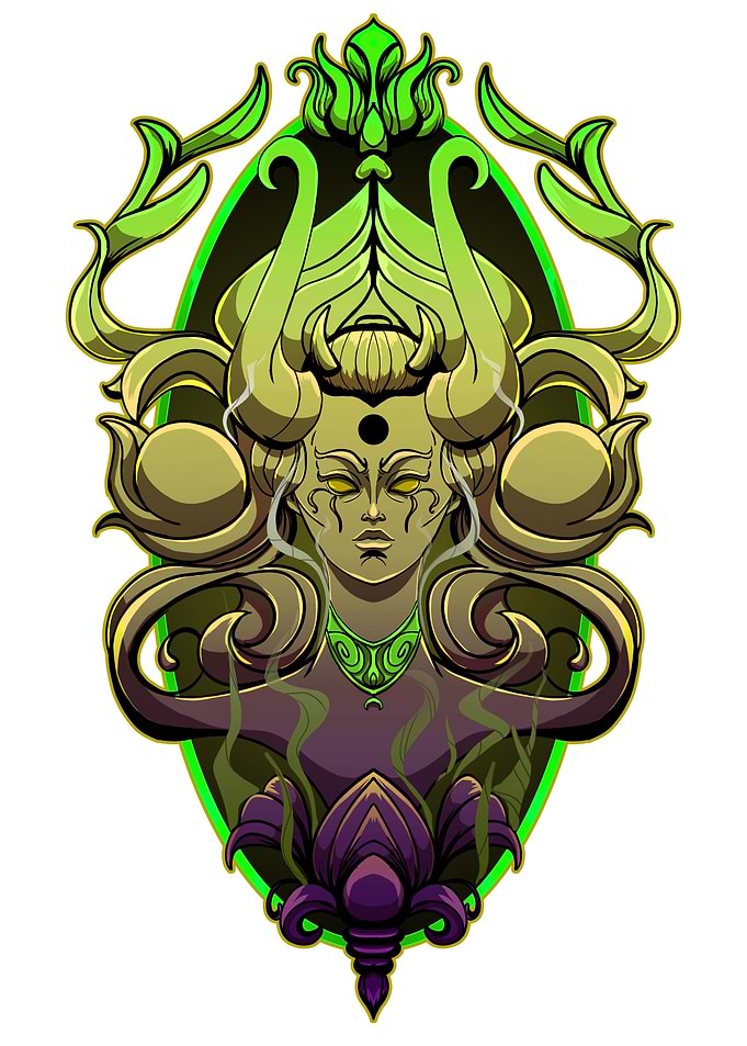 Succubus Demon Vaporwave