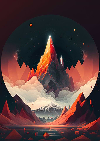 Mountain Galaxy