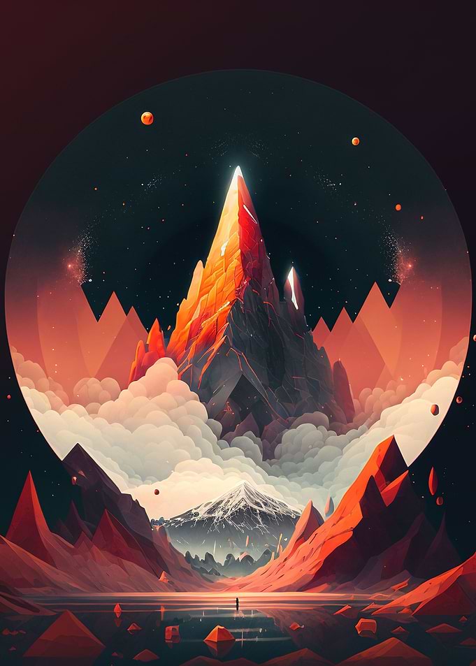 Mountain Galaxy
