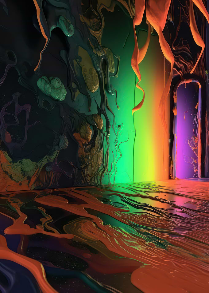 Cool Neon Scene