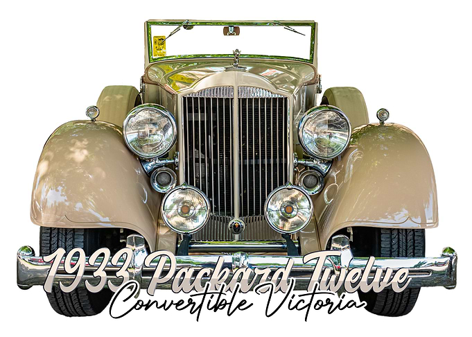 1933 Packard Twelve