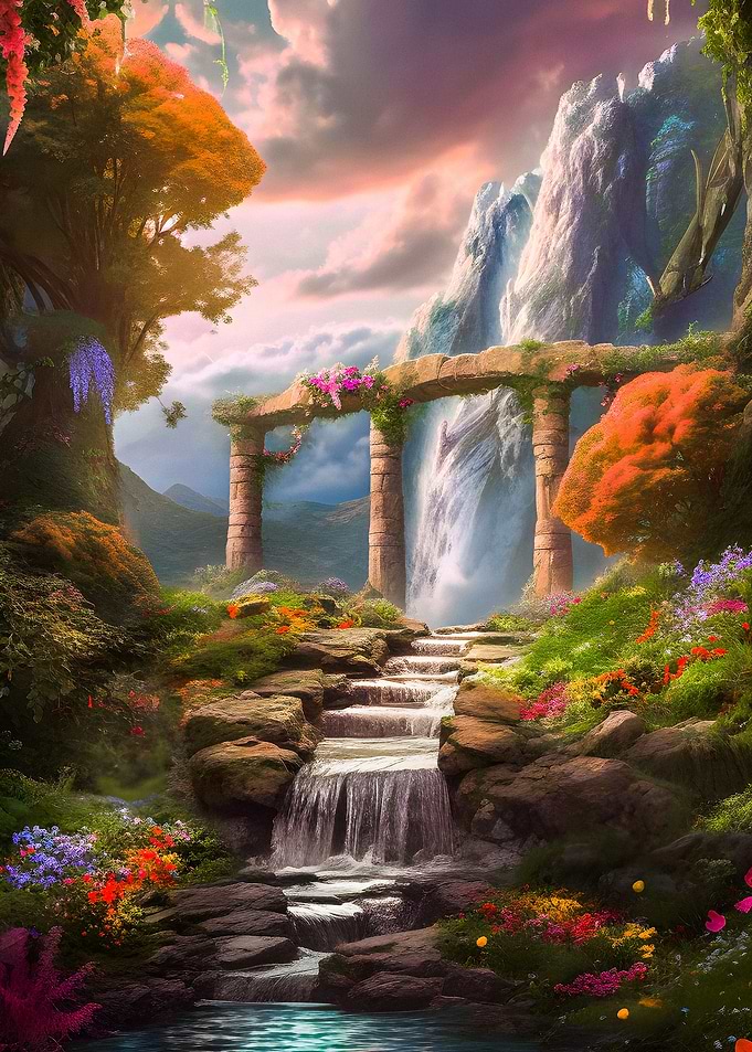 Secret waterfall