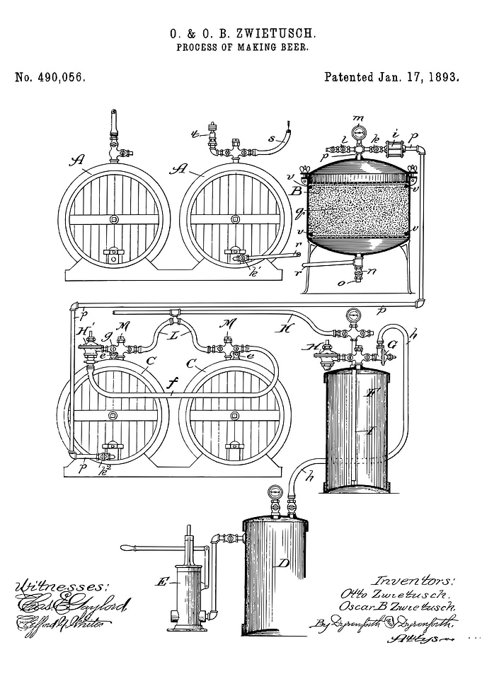 Process a making beer