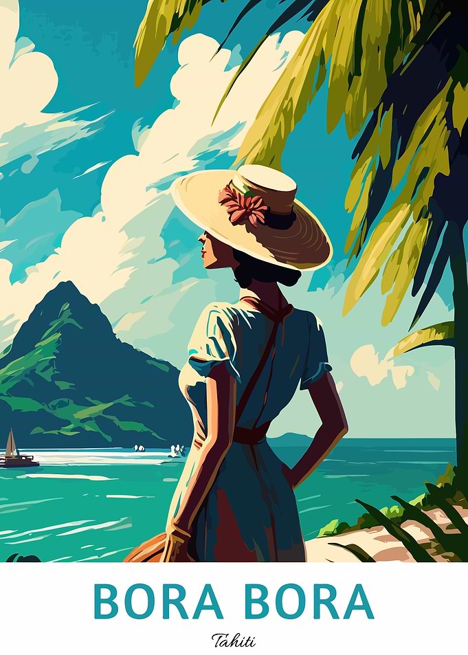 Travel to bora bora