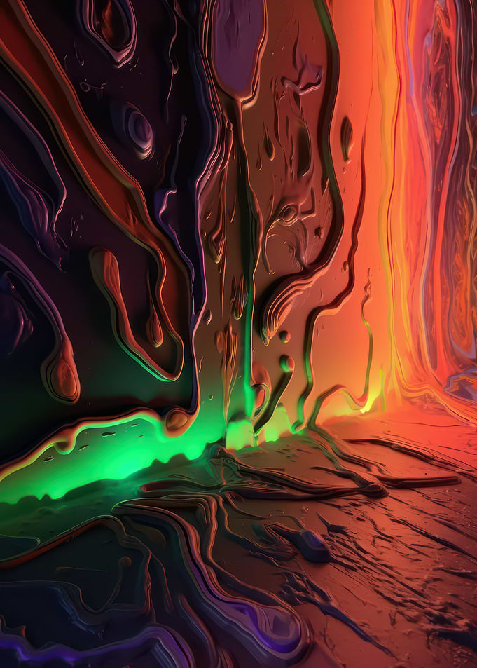 Cool Neon Scene
