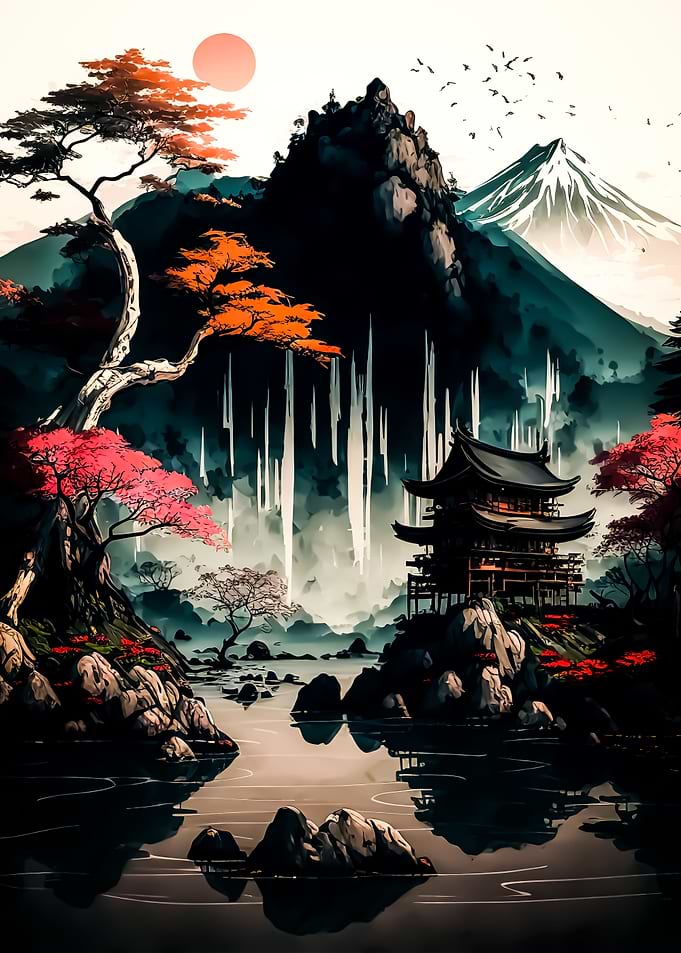 Japanese landscape