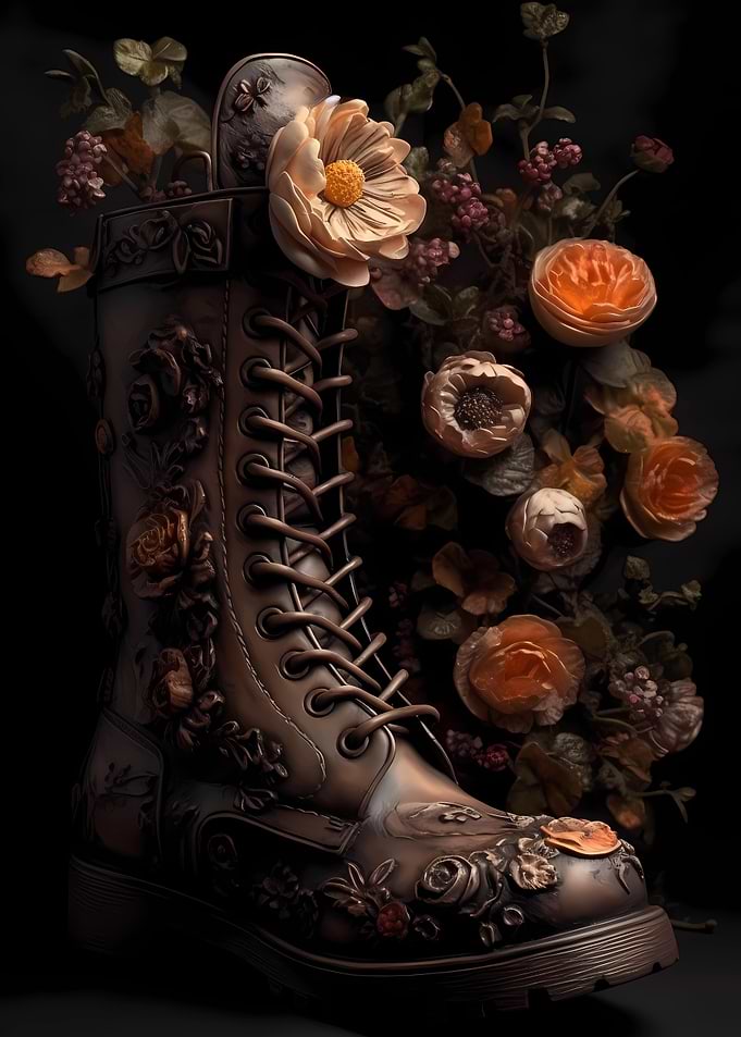 Floral Boot