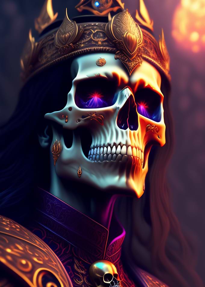 skeleton mage