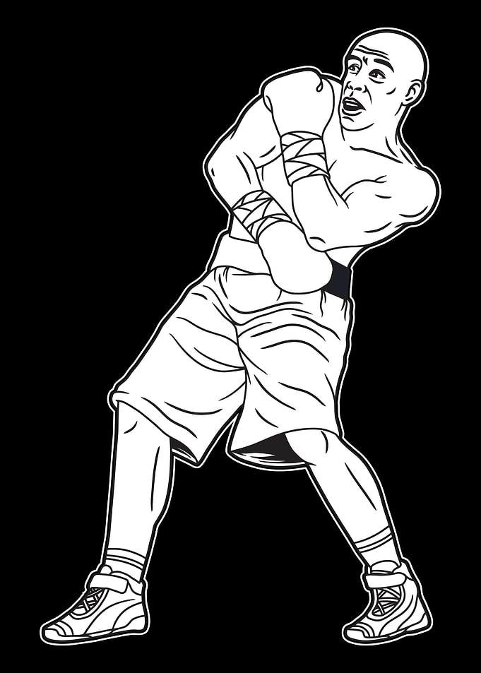Boxing BnW 07