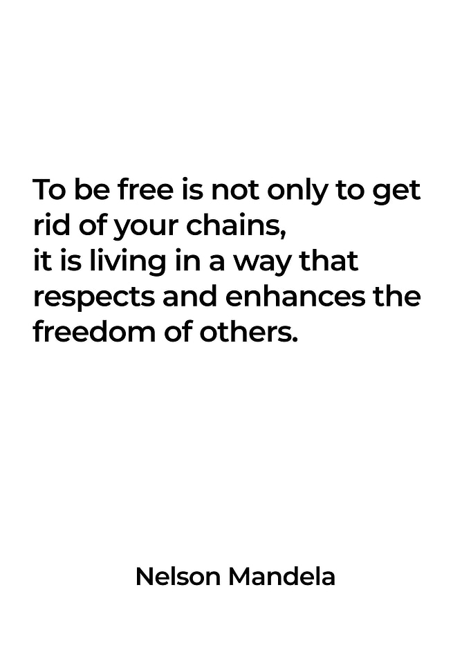 Nelson Mandela Poster