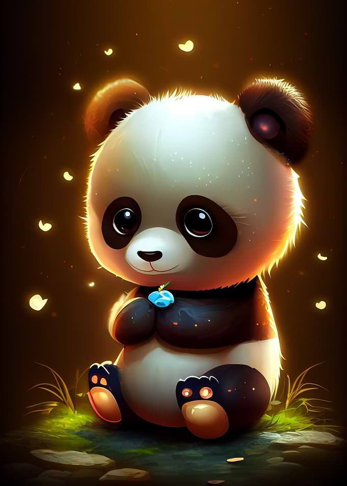 Cute Panda Animal Cartoon