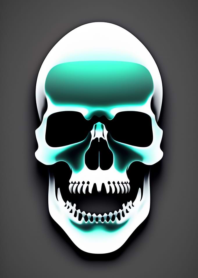 skeleton smile
