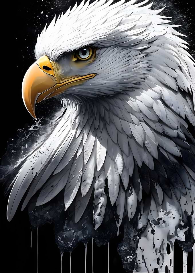White Eagle Portrait