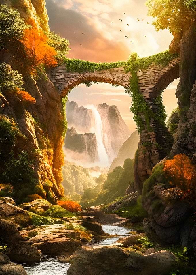Ancient fair bridge