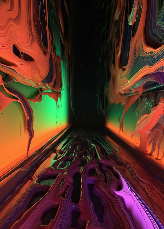Cool Neon Scene