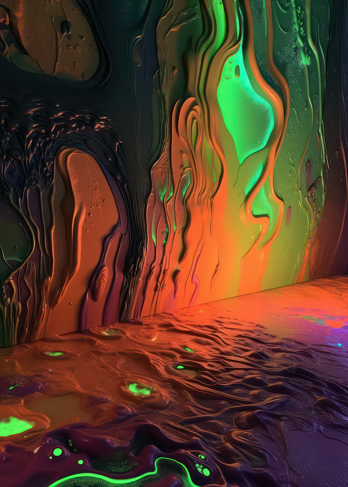 Cool Neon Scene