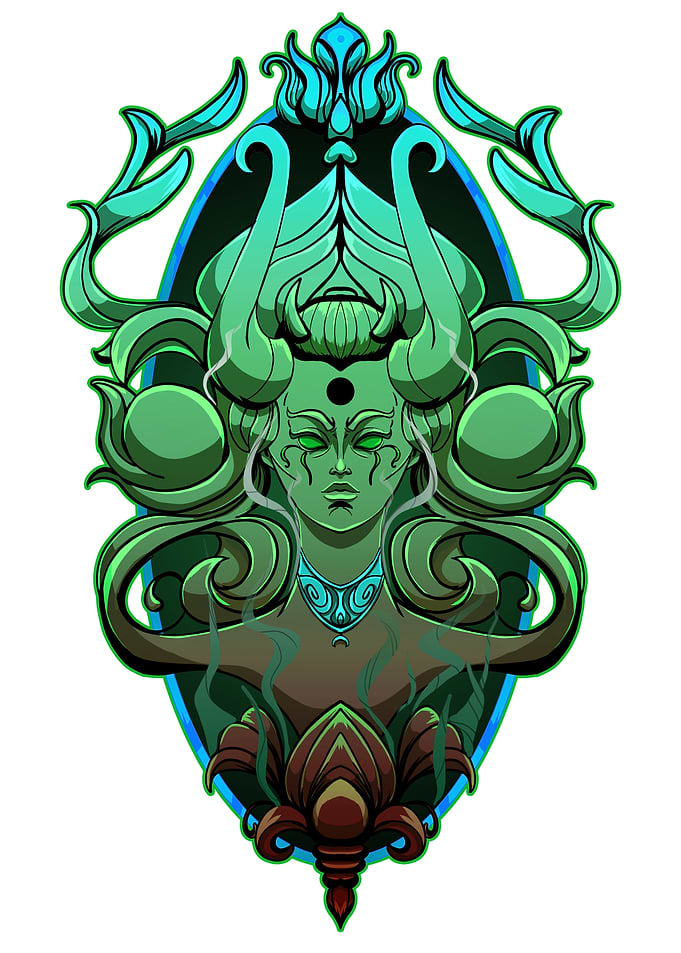 Succubus Demon Vaporwave
