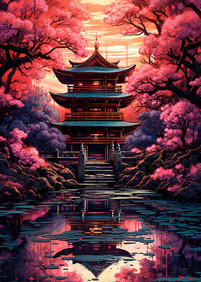 Japanese Kominka painting