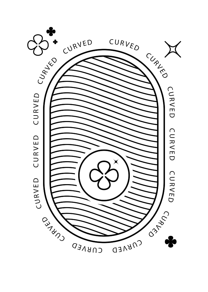 Abstract Curve Line Art