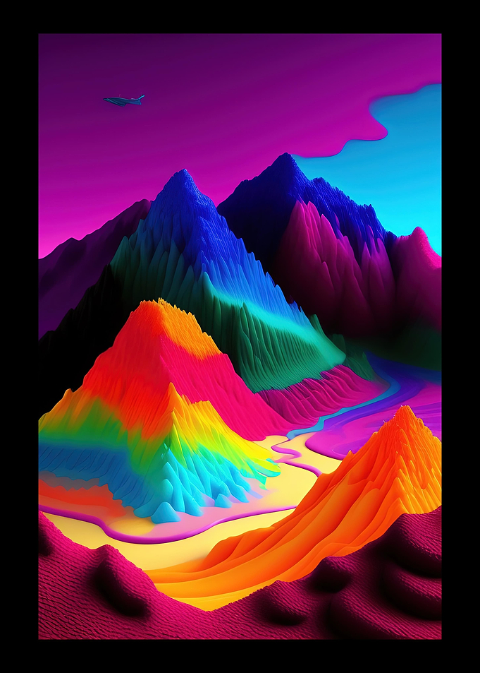 Colorful Mountains
