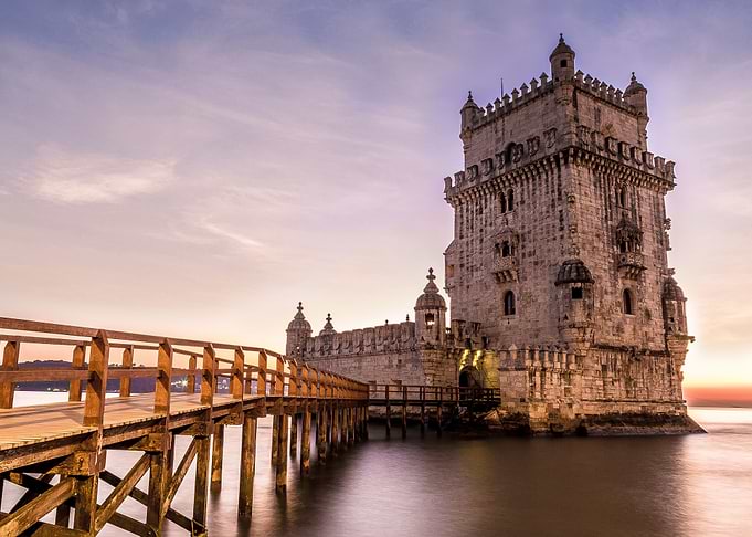Lisbon Portugal Sunset