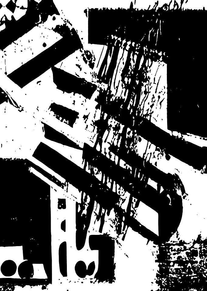 Black and White Abstract