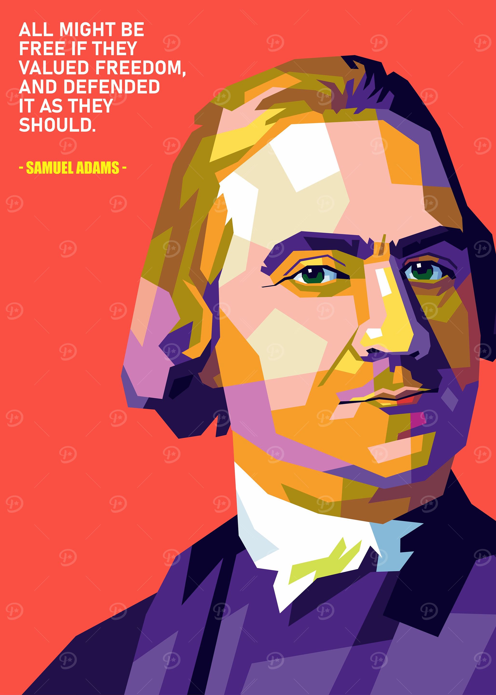 Samuel Adams PopArt Quotes