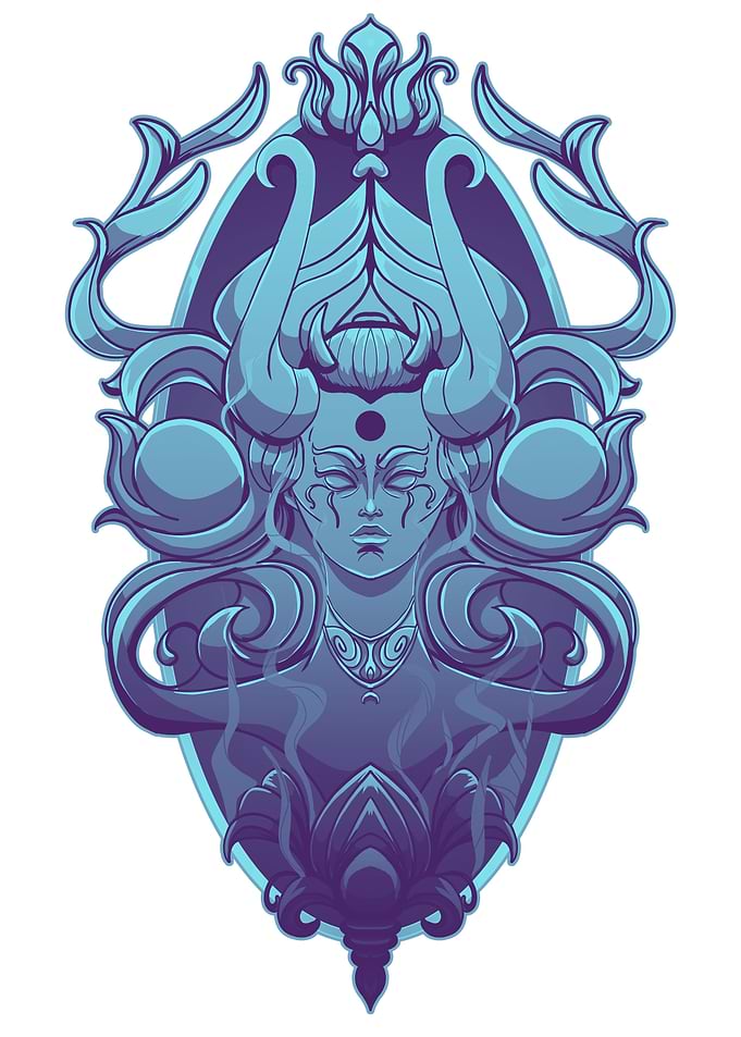 Succubus Demon Vaporwave