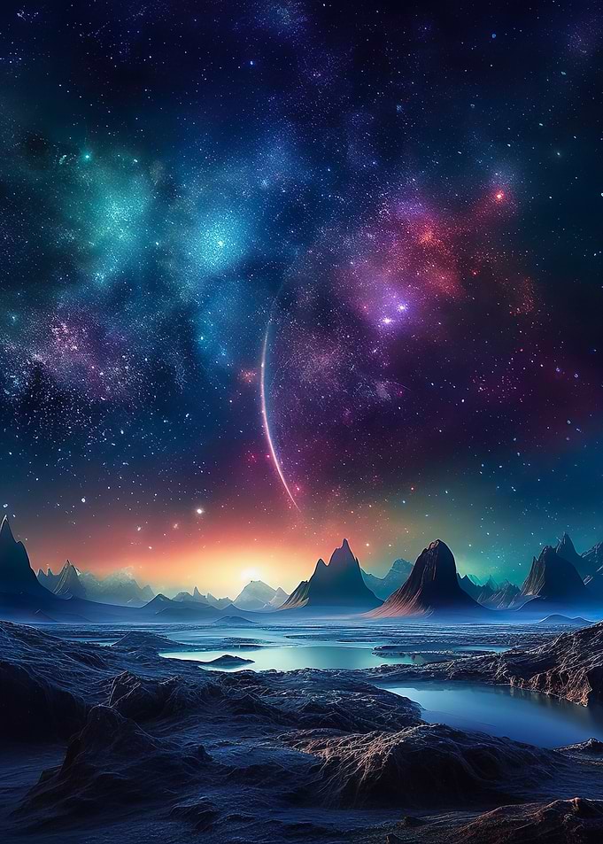 Celestial Dance of Light a