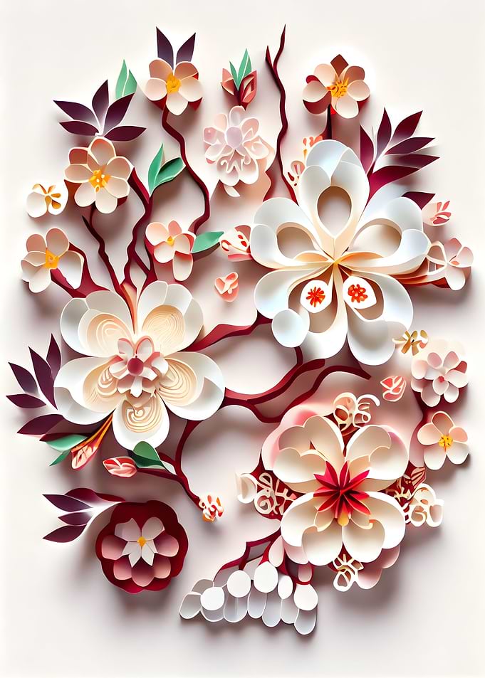 3D Flower Ring