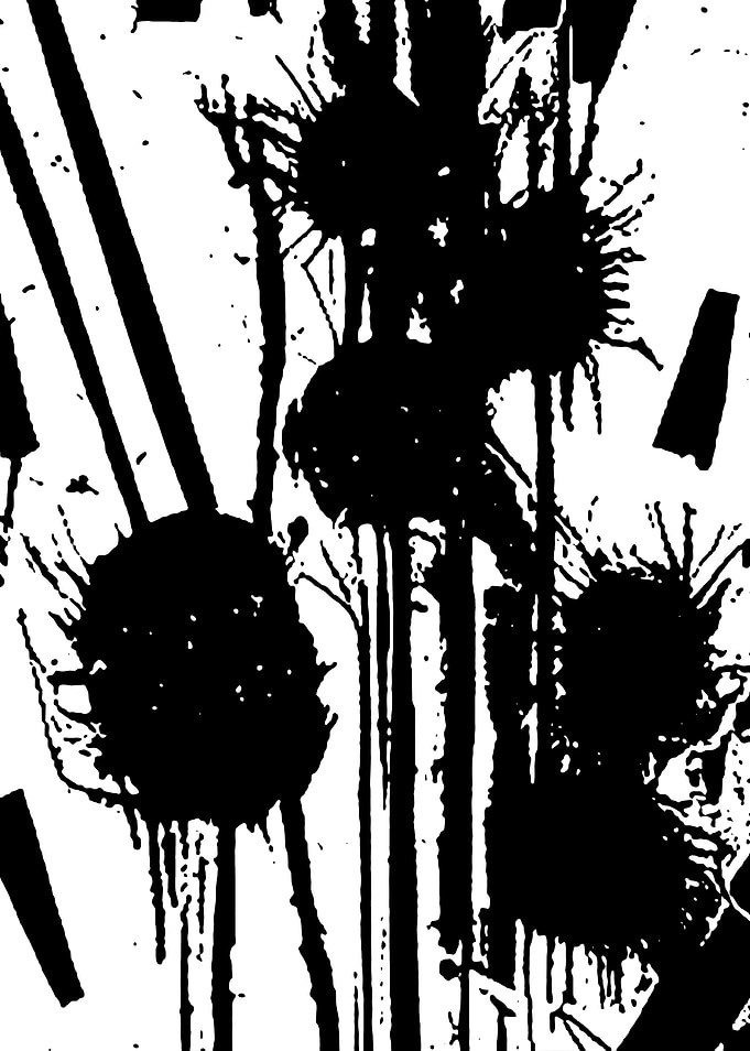 Black and White Abstract