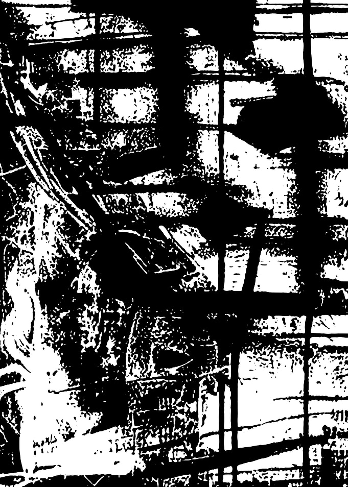 Black and White Abstract