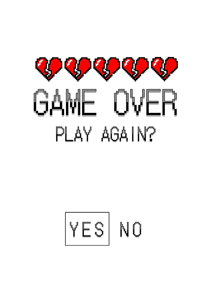 Retro Classic Game Over