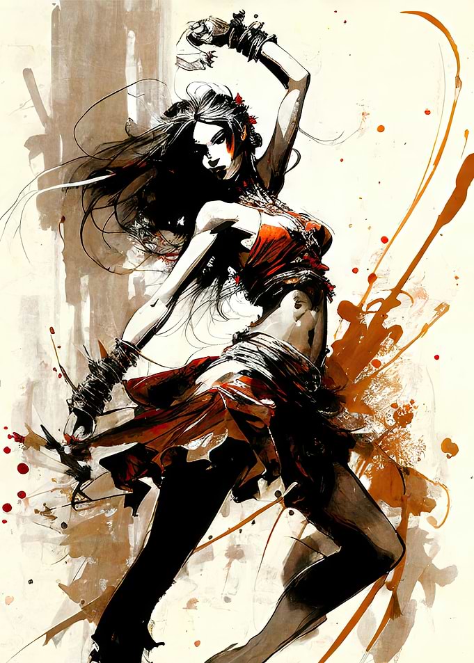 Dancing Girl III