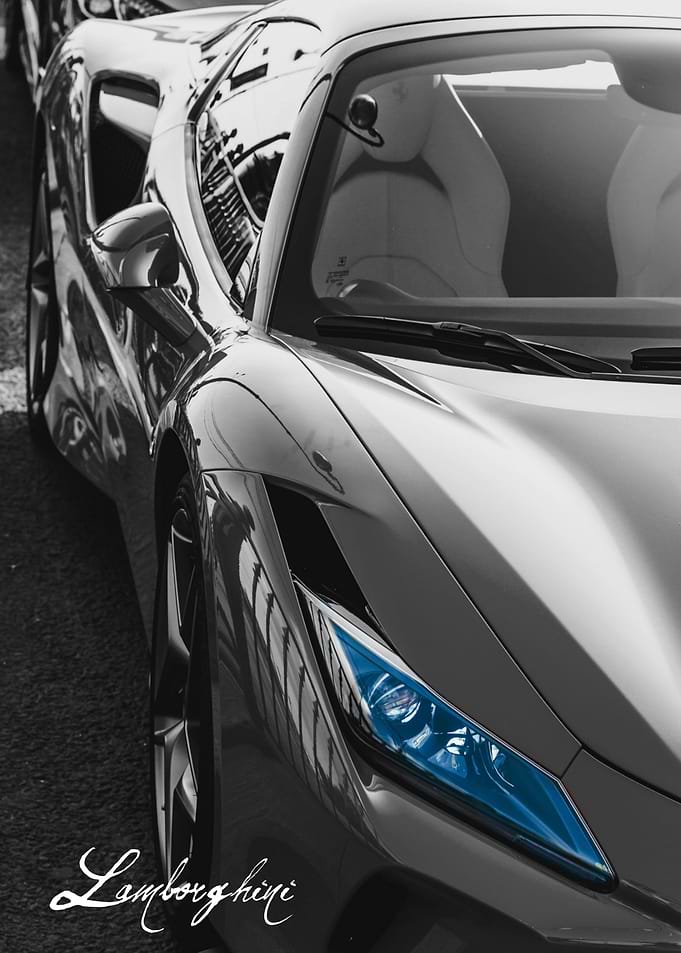 Black Lamborghini
